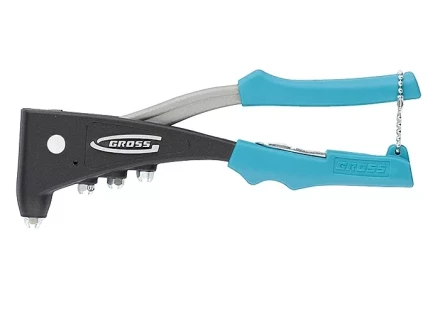 Заклёпочник литой  усиленный заклёпки 2,4-4,8мм GROSS 40403 купить в Новом Уренгое