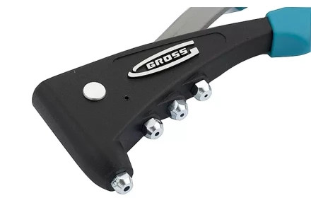 Заклёпочник литой  усиленный заклёпки 2,4-4,8мм GROSS 40403 купить в Новом Уренгое