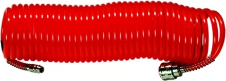 Шланг спиральный воздушный 10 м с быстросъемными соединениями  MATRIX 57004 купить в Новом Уренгое