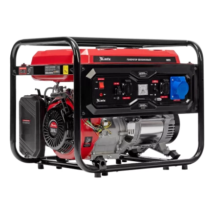 Генератор бензиновый MTX RS-7000, 6 кВт, 230В, ручной стартер купить в Новом Уренгое