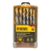 Набор сверл по металлу Denzel 723009, 1-13 мм, Р6М5-TiN, Golden Tip, 25 шт купить в Новом Уренгое