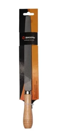 Напильник 200 мм плоский деревянная рукоятка Вихрь купить в Новом Уренгое