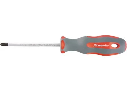 Отвертка Profi PZ3 х 150 мм SVСM двухкомпонентная рукоятка Matrix 11952 купить в Новом Уренгое