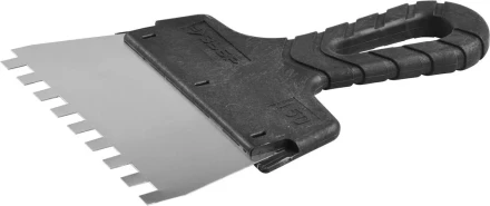 Шпатель ЗУБР &quot;МАСТЕР&quot; ФАСАДНЫЙ, нержавеющее полотно, 150мм, зуб 8х8мм 10078-15-08 купить в Новом Уренгое