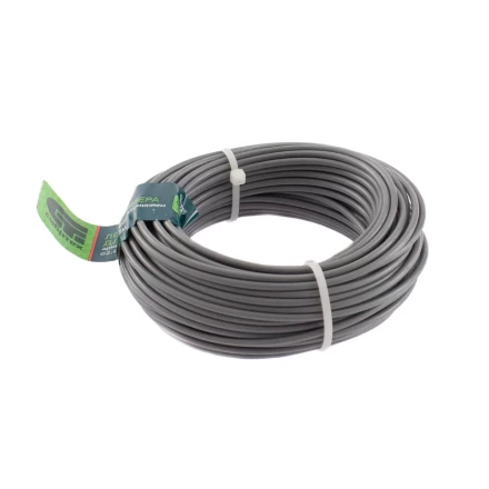 Леска для триммера круглая, армированная алюминием, 2.4 мм х 15 м, Россия Сибртех 961935 купить в Новом Уренгое