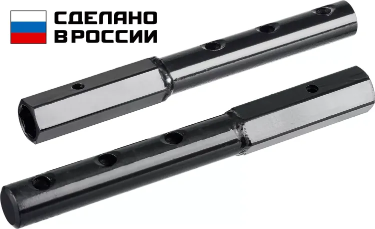 ЗУБР УД-2, НЕХ 23 - круг 30 мм, 2 шт., удлинитель (707107-2) купить в Новом Уренгое