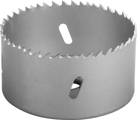 Коронка ЗУБР &quot;ЭКСПЕРТ&quot; биметаллическая, быстрорежущая сталь, глубина сверления до 38мм, d-83мм 29531-083_z01 купить в Новом Уренгое