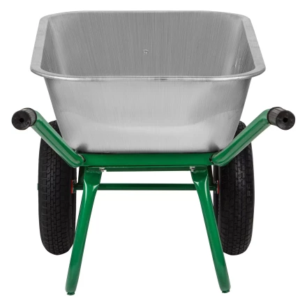 Тачка садово-строительная Palisad 689860, 2-х колесная, усиленная, грузоподъемность 320 кг, объем 100 л купить в Новом Уренгое