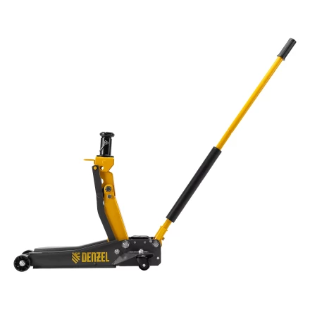 Домкрат гидравлический подкатной Denzel 51270, 2/3 т, 98-770 мм, быстрый подъем, низ. подхват, проф, SUV купить в Новом Уренгое