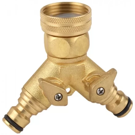 Распределитель двухканальный RACO &quot;Profi&quot; (резьба внешняя-наконечник) латунный, 3/4&quot; х 1&quot; 4246-55035B купить в Новом Уренгое