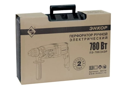 Перфоратор SDS+ ПЭ-780/24ЭР Энкор 50116 купить в Новом Уренгое
