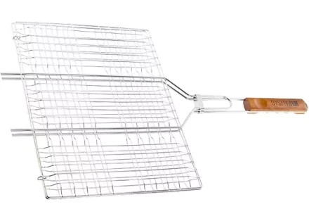 Решетка гриль 300х400 мм хромированная PALISAD Camping 69558 купить в Новом Уренгое