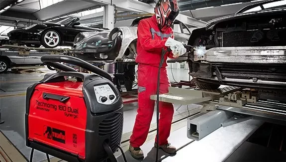 Сварочный полуавтомат TECHNOMIG 180 DUAL SYNERGIC Telwin купить в Новом Уренгое