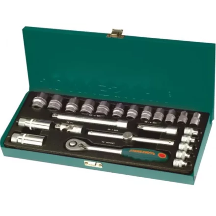 Набор головок торцевых 3/8&quot;DR 6-22мм 25предметов S04Н3125S Jonnesway 47202 купить в Новом Уренгое