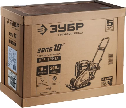 Виброплита бензиновая ЗВПБ-10 Г серия ПРОФЕССИОНАЛ купить в Новом Уренгое