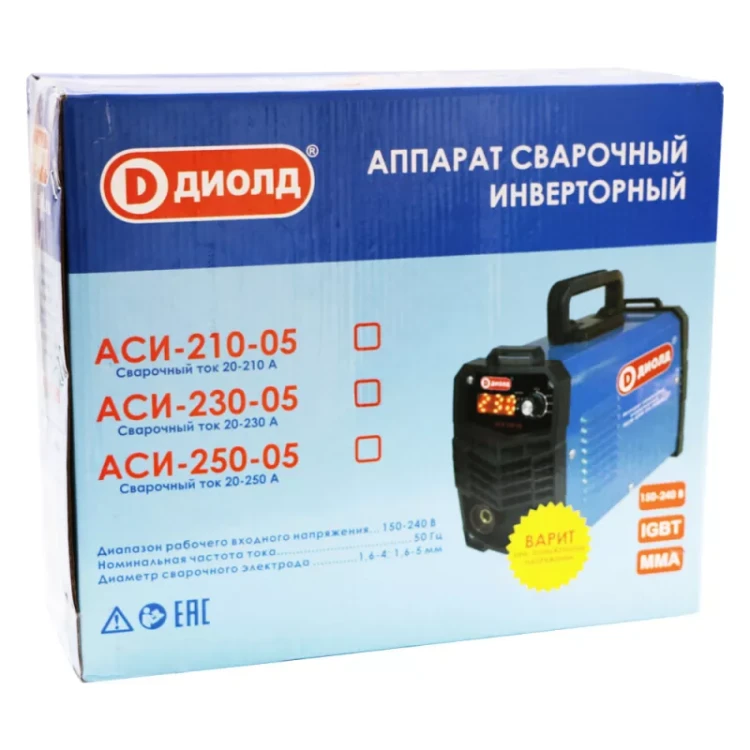 Аппарат сварочный инверторный Диолд АСИ 250-05 купить в Новом Уренгое
