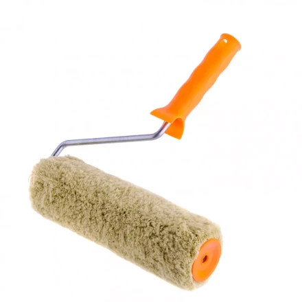 Валик &quot;Фасадные работы&quot; 250 мм ворс 18мм D 48 мм D ручки 8 мм полиакрил полиэстер Сибртех 80175 купить в Новом Уренгое