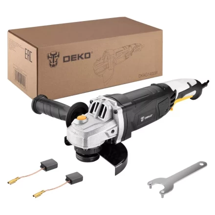 Углошлифовальная машина УШМ DEKO DKAG1400W, 063-2201 купить в Новом Уренгое