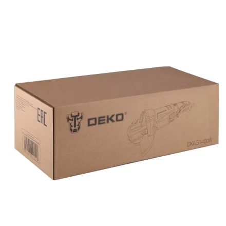 Углошлифовальная машина УШМ DEKO DKAG1400W, 063-2201 купить в Новом Уренгое