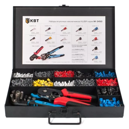 Наборы втулочных наконечников М-3450-2 КВТ купить в Новом Уренгое