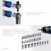 ЗУБР Профессионал-39 набор 39 шт: трещетка, отвертка-битодержатель с насадками (25180) купить в Новом Уренгое