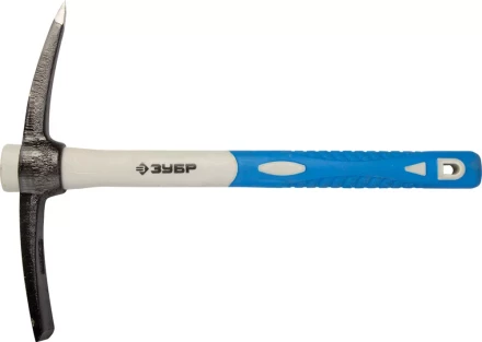 Кирка ЗУБР кованая, с обратной двухкомпонентной фиберглассовой рукояткой, 500г 20175-05 купить в Новом Уренгое