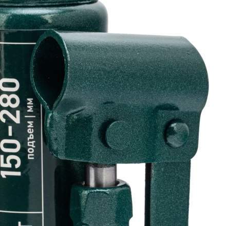 Домкрат гидравлический бутылочный Сибртех 50812, 2 т, 150-280 мм, в пласт. кейсе купить в Новом Уренгое