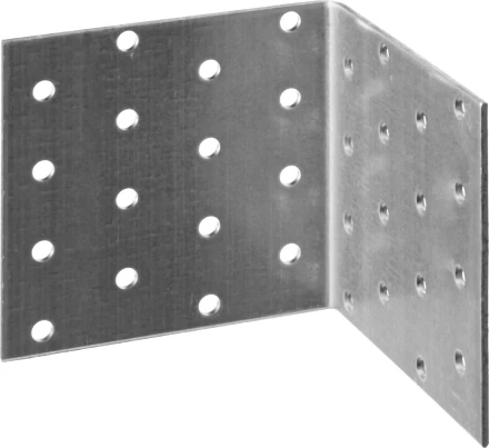 Крепежный угол ЗУБР &quot;МАСТЕР&quot; равносторонний, 80х80х80мм, 1шт 310206-080-080 купить в Новом Уренгое