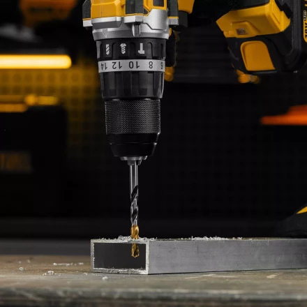 Сверло спиральное по металлу Denzel 6,5 x 93мм, Р6М5, Golden Tip, многогранная заточка, 718279 купить в Новом Уренгое