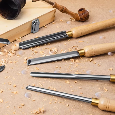 Набор профессиональных токарных резцов по дереву KRAFTOOL 18368 купить в Новом Уренгое
