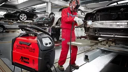 Сварочный полуавтомат TECHNOMIG 180 DUAL SYNERGIC  EURO Telwin купить в Новом Уренгое