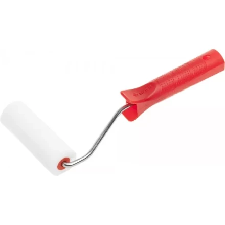 Мини-валик ЗУБР &quot;МАСТЕР&quot; &quot;ПОРОЛОН&quot; мелкий, ролик с ручкой, ручка 6мм, d=35 (втулка 15)/100мм 03538-10 купить в Новом Уренгое