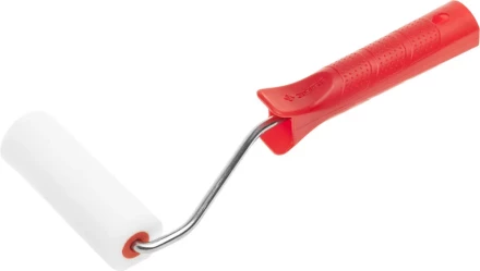 Мини-валик ЗУБР &quot;МАСТЕР&quot; &quot;ПОРОЛОН&quot; мелкий, ролик с ручкой, ручка 6мм, d=35 (втулка 15)/100мм 03538-10 купить в Новом Уренгое