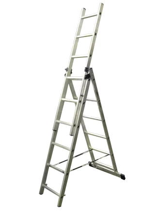 Лестница трехсекционная 3х14 ступеней Энкор 69688 купить в Новом Уренгое