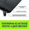 Тележка ручная платформенная металлическая HITCH 150кг 720*480 колеса резиновые 100мм (SZ086113) купить в Новом Уренгое