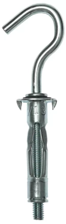 Анкер ЗУБР для пустотелых конструкций оцинкованный, с полукольцом, М4х32х13мм, ТФ6, 2шт 4-302516-04-032 купить в Новом Уренгое