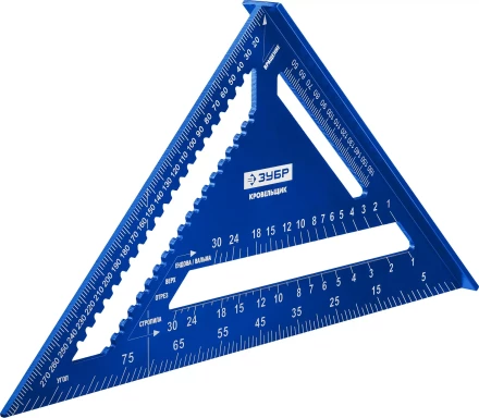 ЗУБР Кровельщик, 300 мм, 5-в-1, универсальный кровельный угольник, Профессионал (34391-30) купить в Новом Уренгое